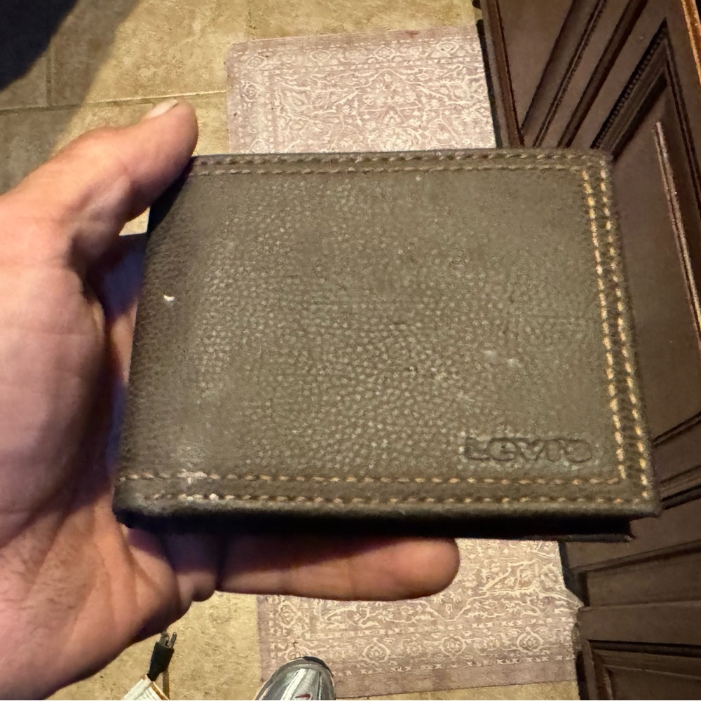 Levi's Brown Leather Wallet